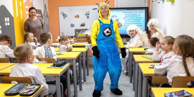 Ukraine's playgrounds are a war necessity