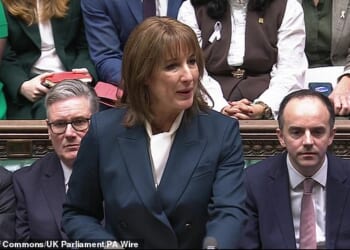 Chancellor Rachel Reeves delivers her Budget in the House of Commons this afternoon