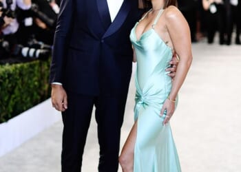 Vanessa Hudgens and Cole Tucker have officially expanded their family as they welcomed their second child; (pictured in 2022)