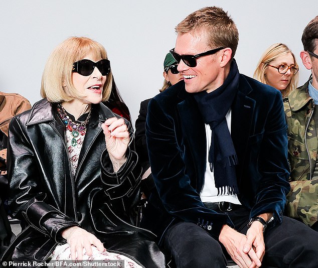 Mark Guiducci was appointed to the role amid much uproar over his close ties with Anna Wintour (pictured ogether) and her daughter, Bee Shaffer