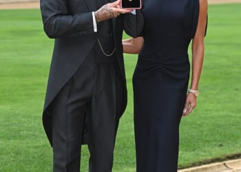 Lady Beckham has adopted a new title after husband Sir David received his knighthood