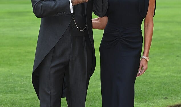 Lady Beckham has adopted a new title after husband Sir David received his knighthood