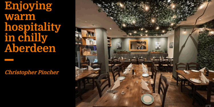 Warm hospitality in chilly Aberdeen