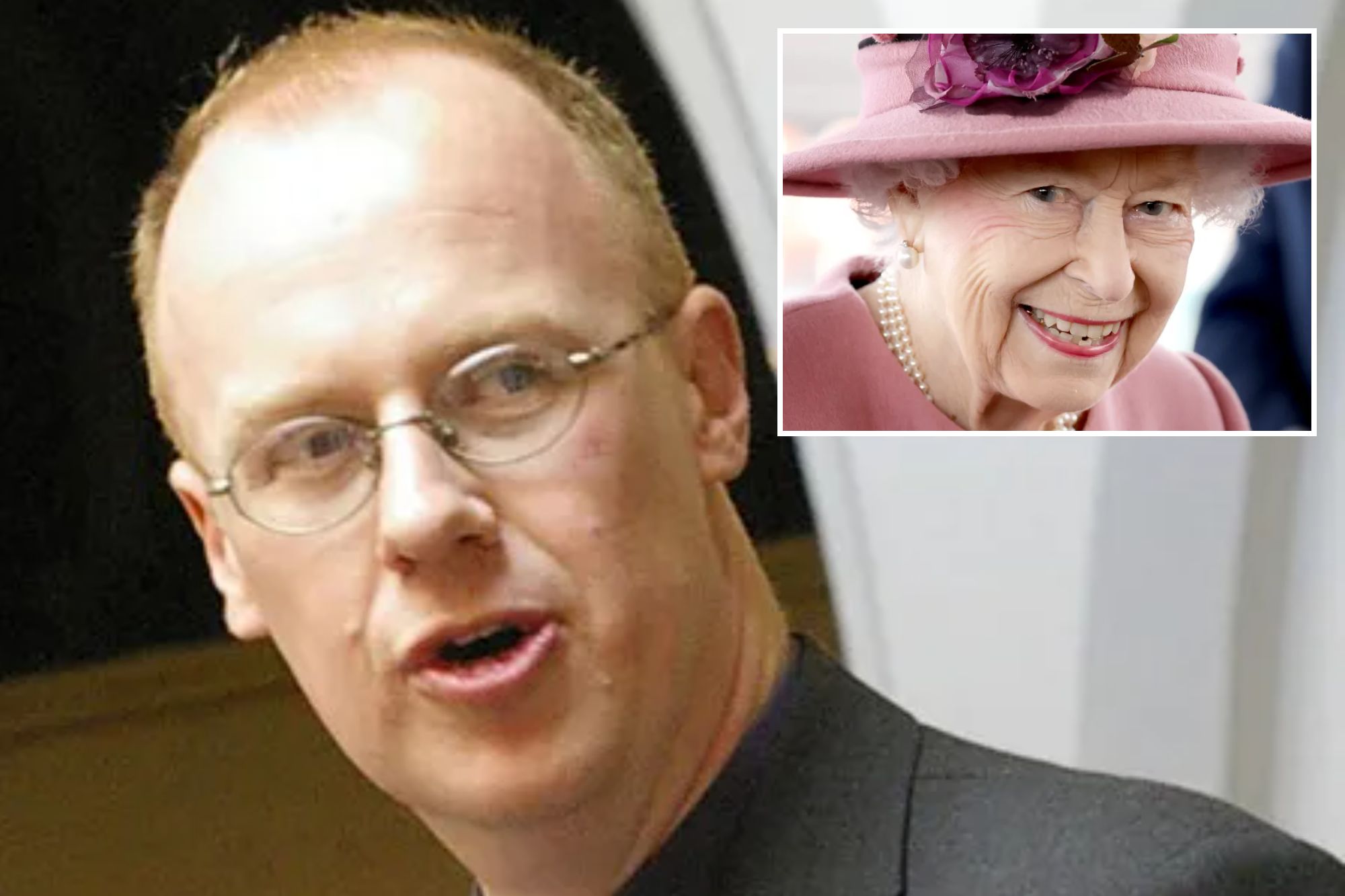 An image collage containing 2 images, Image 1 shows NINTCHDBPICT001037033758, Image 2 shows Queen Elizabeth II smiling at the opening ceremony of the sixth session of the Senedd