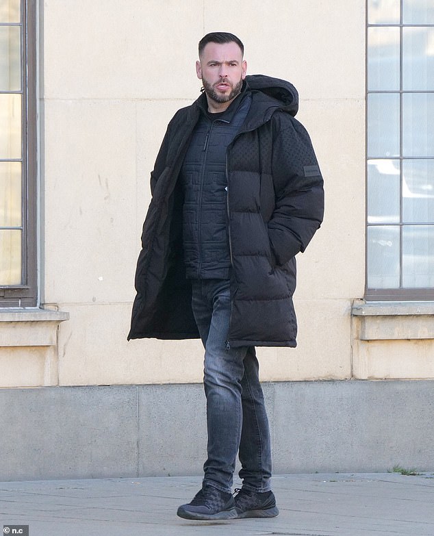 The court was also told the store was allegedly a front for money laundering and the business was actually run by Fred Sines (pictured) and his father, Maurice ‘Fred’ Sines