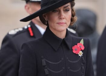 The Princess of Wales attends the Service of Remembrance to mark Armistice Day at the National Memorial Arboretum in Alrewas, Staffordshire