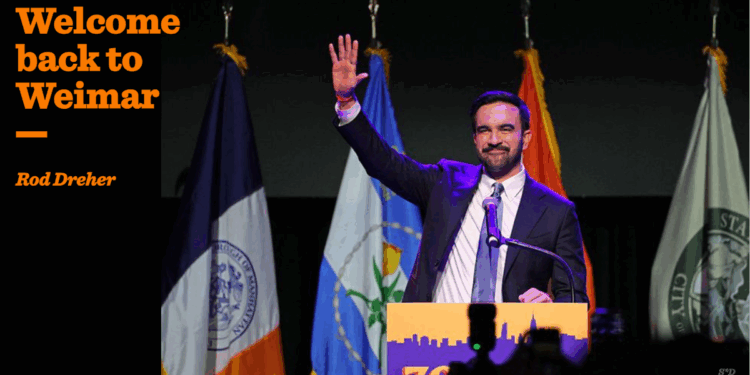 Welcome back to Weimar | Rod Dreher