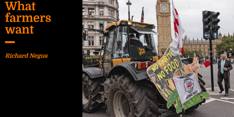 What farmers want | Richard Negus