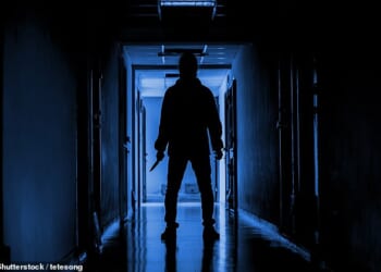 In a terrifying simulation, scientists predicted how people would behave as the end of the world approached and found that some people would be driven to go on killing sprees (stock image)