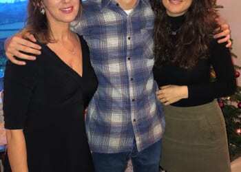 When Trudi Burgess was rushed to intensive care with a broken neck and her two adult children hurried to be beside her, they realised that despite the impediment of a tube in her throat helping her to breathe, she was trying to tell them something