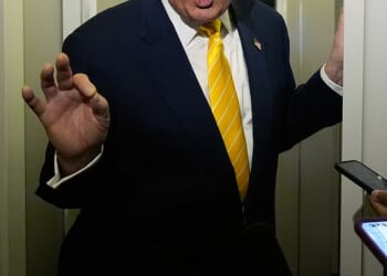 Dutch author Rutger Bregman used the high-profile events to draw parallels between Trump's America and the rise of fascism in the 1930s