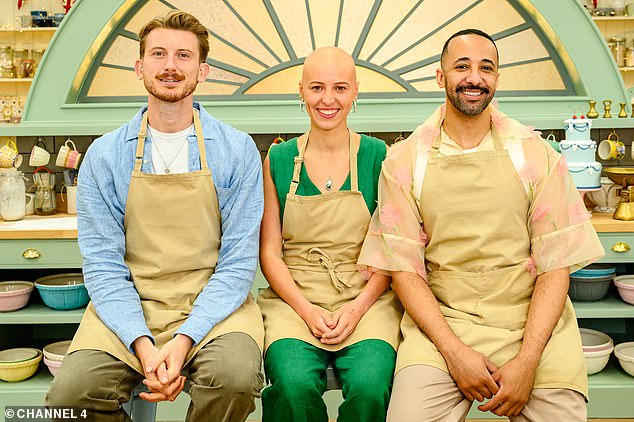 On Tuesday night's final, she triumphed over fellow finalists Aaron Mountford-Myles, 38, and Tom Arden, 31