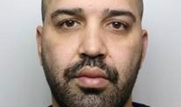Amin Abedi Mofrad, 35, who raped a 15-year-old in an alleyway on Valentine's Day