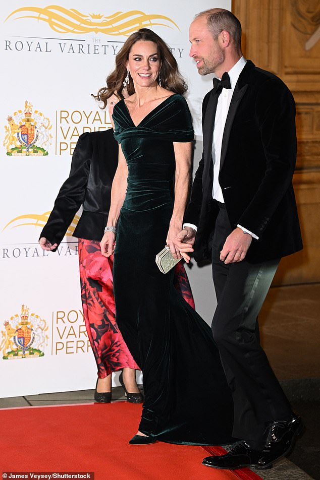 The couple attended the glamorous Royal Variety Performance and appeared very affectionate with one another, garnering praise from fans
