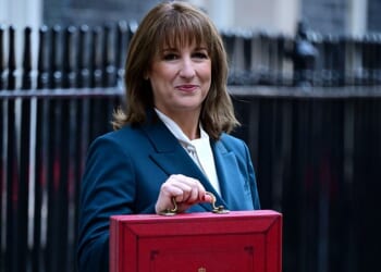 Rachel Reeves, pictured on Budget day, dropped a £30 billion tax bomb on Britain on Wednesday as she bowed to Left-wing demands to boost benefit handouts