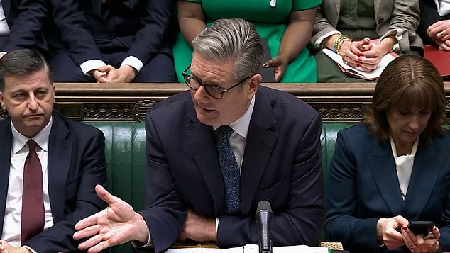 Images from the Commons appear to show the moment Ms Reeves was handed a phone by minister Torsten Bell, informing her the Budget documents had been leaked online