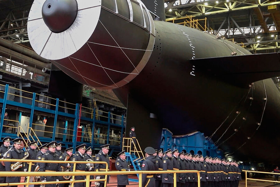 With new torpedoes and subs, Russia tries to moot US missile defense