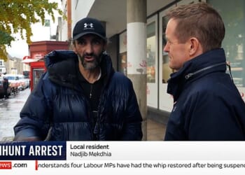 The man who called the police on wrongly released Algerian sex offender Brahim Kaddour-Cherif has told how he also saw the arrest nearby of Ethiopian freed prisoner Hadush Kebatu