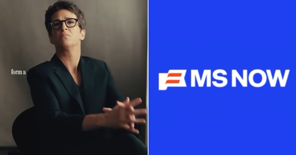 MCNBC host Rachel Maddow read the preamble to the constitution as a voice-over for a commercial promoting the network's new name, MS Now.