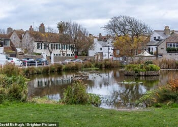 The East Sussex village of Rottingdean has been dubbed one of the prettiest villages in Britain and regularly ranks among the top five coastal hotspots for homebuyers