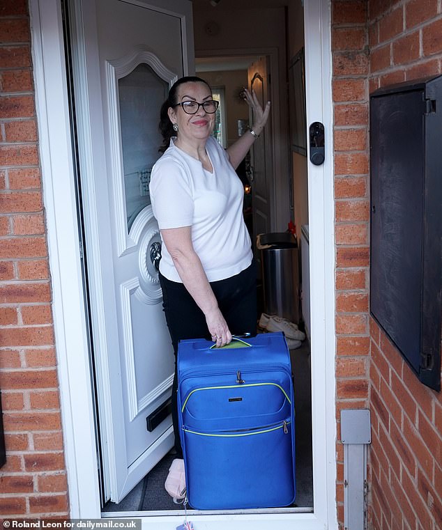 Celine's bags are packed after a series of scary attacks on her property in Worcester