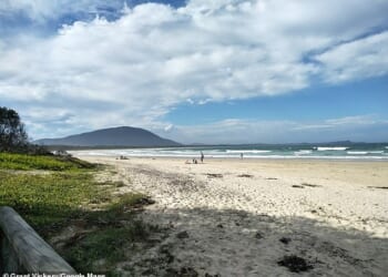 A woman in her 20s died after she was attacked by a shark during an early-morning swim at Crowdy Bay on the NSW Mid North Coast on Thursday morning