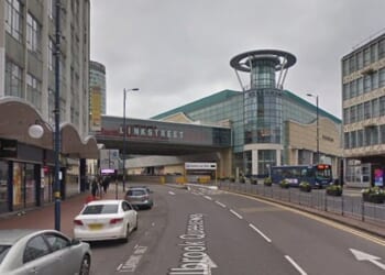 Pictured: Smallbrook Queensway in Birmingham where the stabbing took place