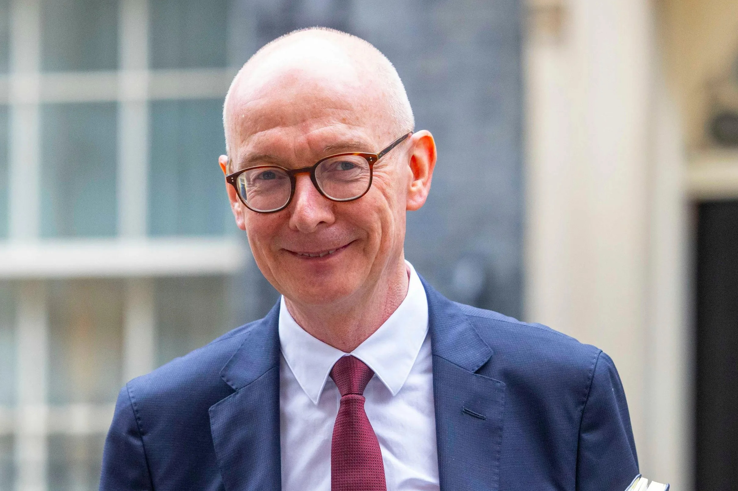 Pat McFadden, Secretary of State for Work and Pensions, at Downing Street.