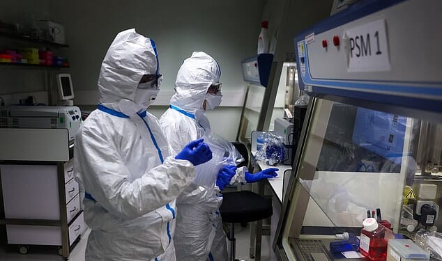 The above image shows scientists in Paris, France, working to monitor the spread of bird flu. French authorities have warned that a bird flu outbreak could be deadlier than that for Covid