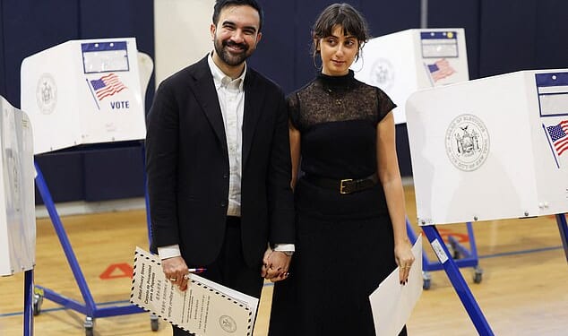Zohran Mamdani (pictured left) has been elected mayor of New York City, becoming the first Muslim to win the office