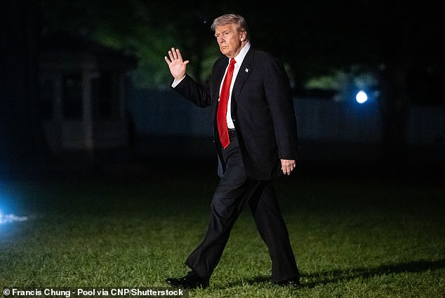 Donald Trump (pictured) endorsed Cuomo and refused to back Sliwa, hoping to stop Mamdani, whom he called a 'Communist'