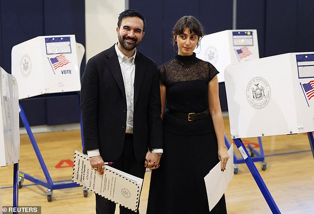 Zohran Mamdani (pictured left) has been elected mayor of New York City, becoming the first Muslim to win the office