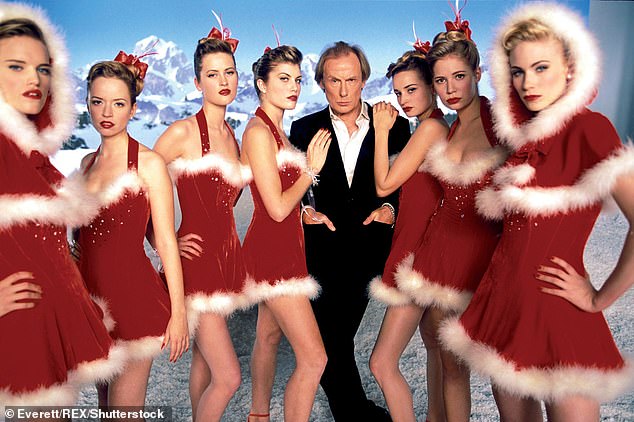 Four plot lines were also cut from the film as the original idea is said to have included 14 stories. Two stories were fully shot but were cut during the post editing phases while another two were removed before filming started (Billy Nighy pictured)