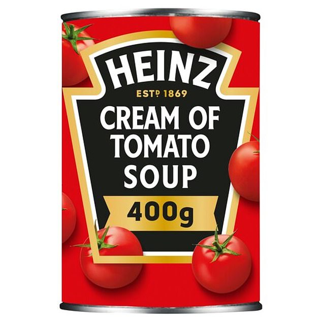 Heinz Cream of Tomato (£1.70) - HEALTH FACTOR: 1/5