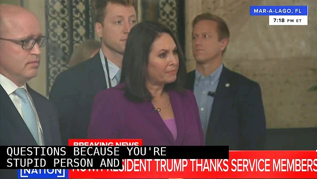 Nancy Cordes, CBS News chief White House correspondent pressed Trump on how the alleged DC shooter was able to enter the US