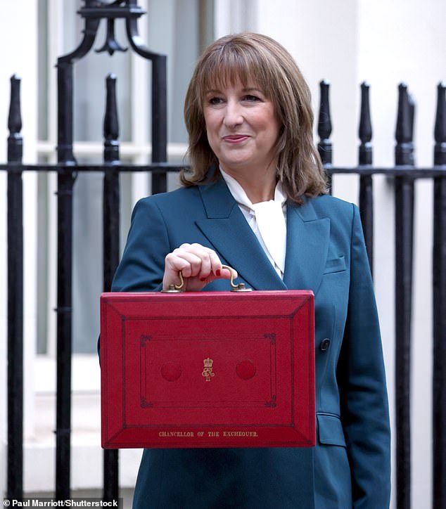 The bleak figures undermine Labour hopes that Ms Reeves (pictured) and Keir Starmer might be able to kick-start a revival after a torrid first 16 months in power