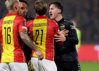 Europa League star fined by own club after mocking Stuttgart ace Angelo Stiller's nose as he issues grovelling apology