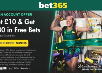 Use SUN365 to claim £30 in free bets