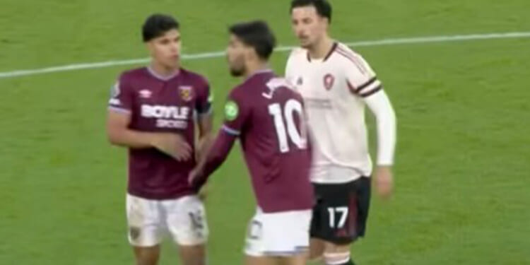 Curtis Jones' surprising reaction to Lucas Paqueta red card speaks volumes after West Ham star's 'irresponsible' act