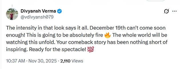 Hundreds of fans took to the comments section of AJ's post to give their opinion on his physique