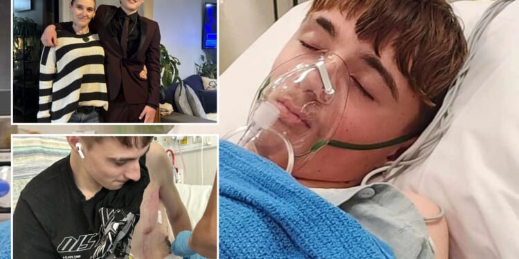 Shocking pics reveal ‘black chunks’ doctors had to cut out from teen’s lungs after vaping just three years