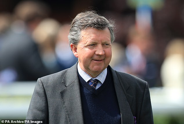 William is part of a racing dynasty, son of renowned trainer Tim Easterby (pictured) and grandson of legendary racehorse trainer, Peter Easterby, who died earlier this year aged 95