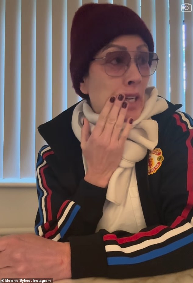 The TV star revealed that she is also living with excessive inflammation all over her body