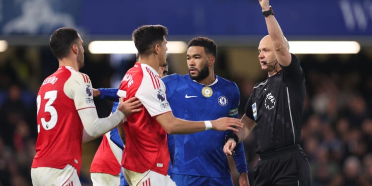 Arsenal will be hit with huge fine from FA after ill-tempered clash with Chelsea that saw Moises Caicedo sent off