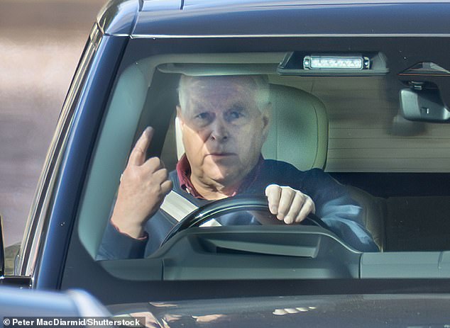 The former Duke of York (pictured in September) will not be moving to Sandringham, and into permanent royal exile, until well into the New Year