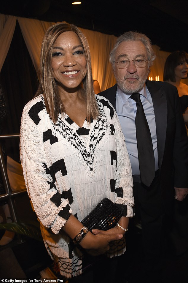 The Hollywood legend split from his wife Grace Hightower after 21 years of marriage in 2018. The former couple share two children, son Elliot and daughter Helen (pictured together in 2018)