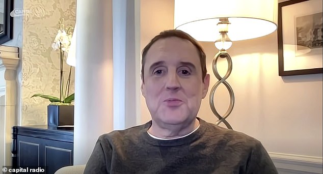 Speaking at an In Conversation With... event hosted by Sara Cox, Peter said that he had finally made the change over concerns for his health (pictured last week)