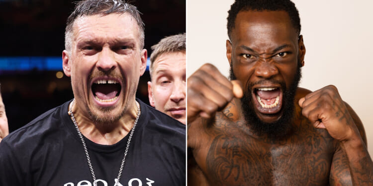 Oleksandr Usyk calls out Deontay Wilder as Ukrainian makes surprise choice of next opponent