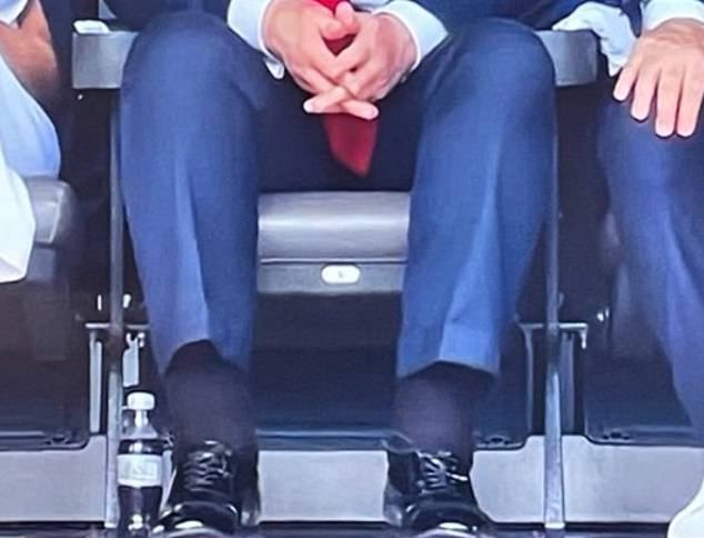 After photos showed him with swollen legs and ankles, the White House revealed in July that he had been diagnosed with Chronic Venous Insufficiency - a condition where leg veins can't send blood back to the heart efficiently