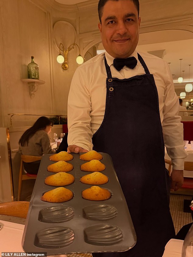 She enjoyed french Madeleine cakes, in yet another swipe at her ex, following her explosive song of the same name, which seemingly sees Lily name her love rival
